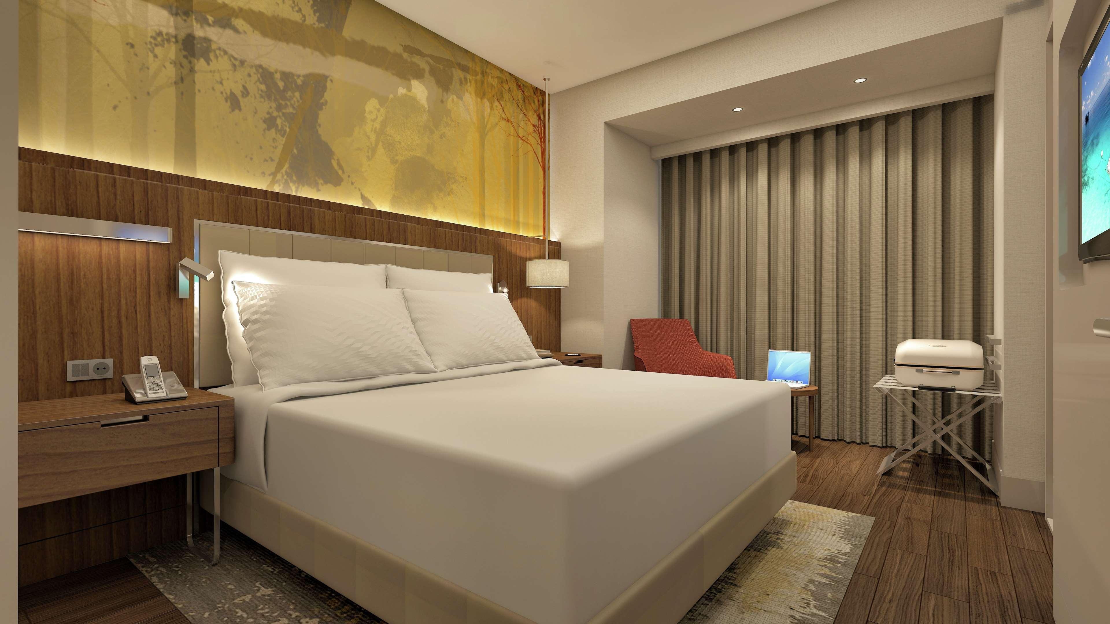 Doubletree By Hilton Skopje Hotel Ngoại thất bức ảnh A room at the hotel